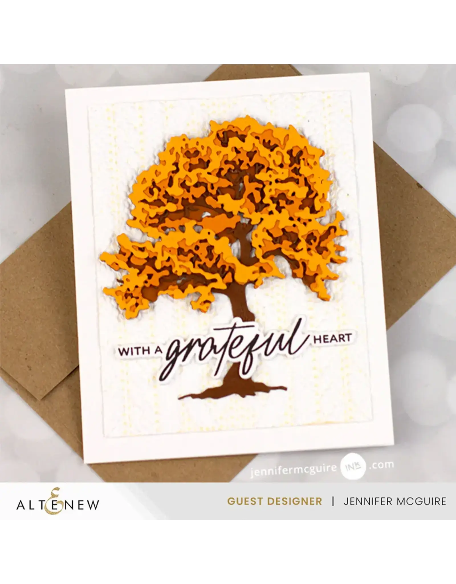 ALTENEW ALTENEW MAJESTIC MAPLE TREE LAYERING DIE SET