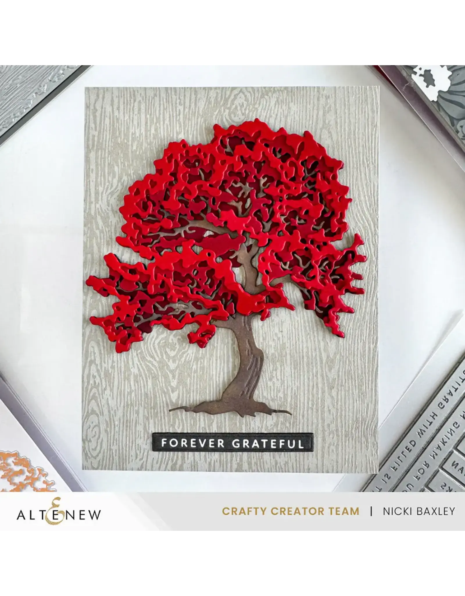 ALTENEW ALTENEW MAJESTIC MAPLE TREE LAYERING DIE SET