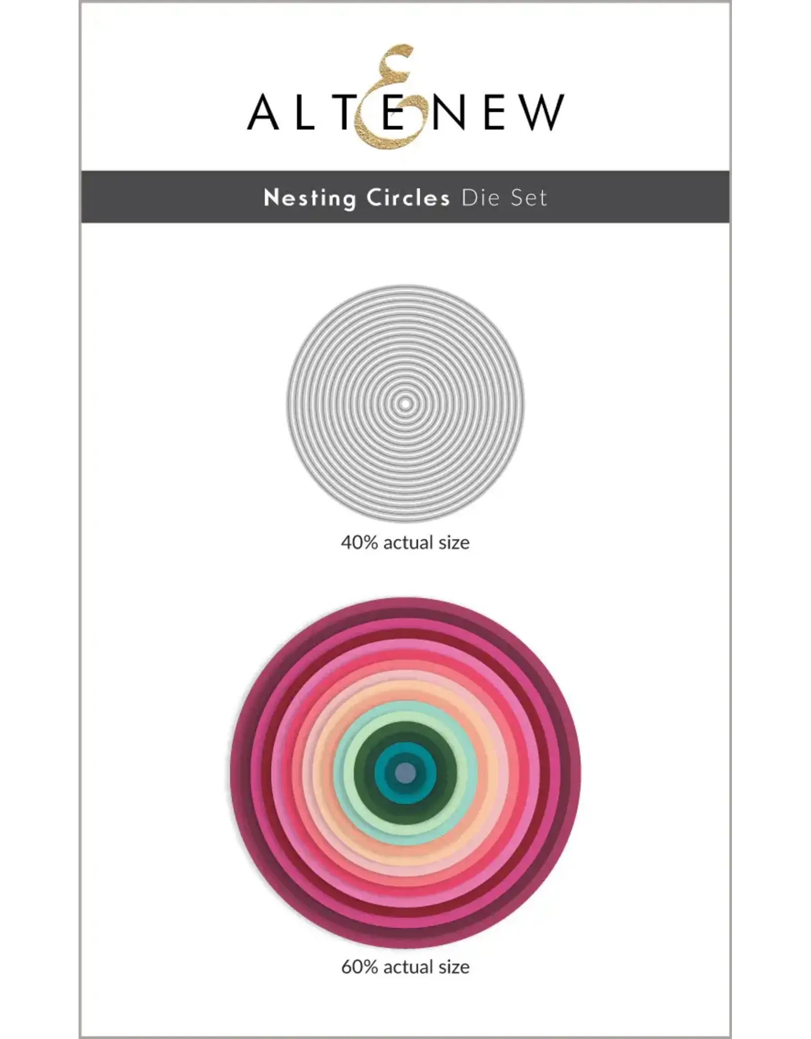 ALTENEW ALTENEW NESTING CIRCLES DIE SET