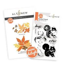 ALTENEW ALTENEW MINI DELIGHT: GARDEN FRIEND CLEAR STAMP & DIE SET
