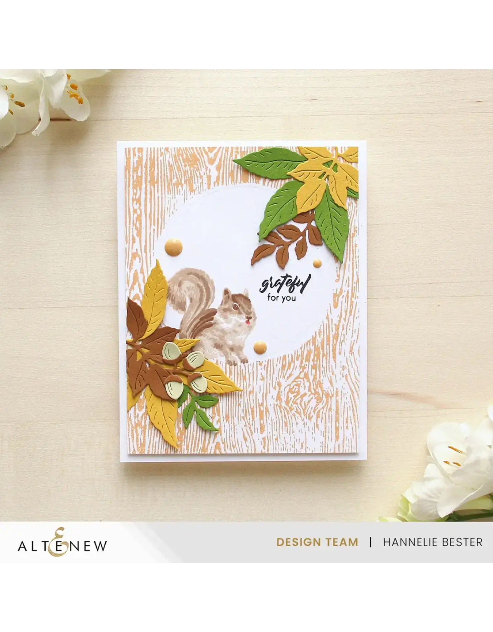 ALTENEW ALTENEW MINI DELIGHT: GARDEN FRIEND CLEAR STAMP & DIE SET