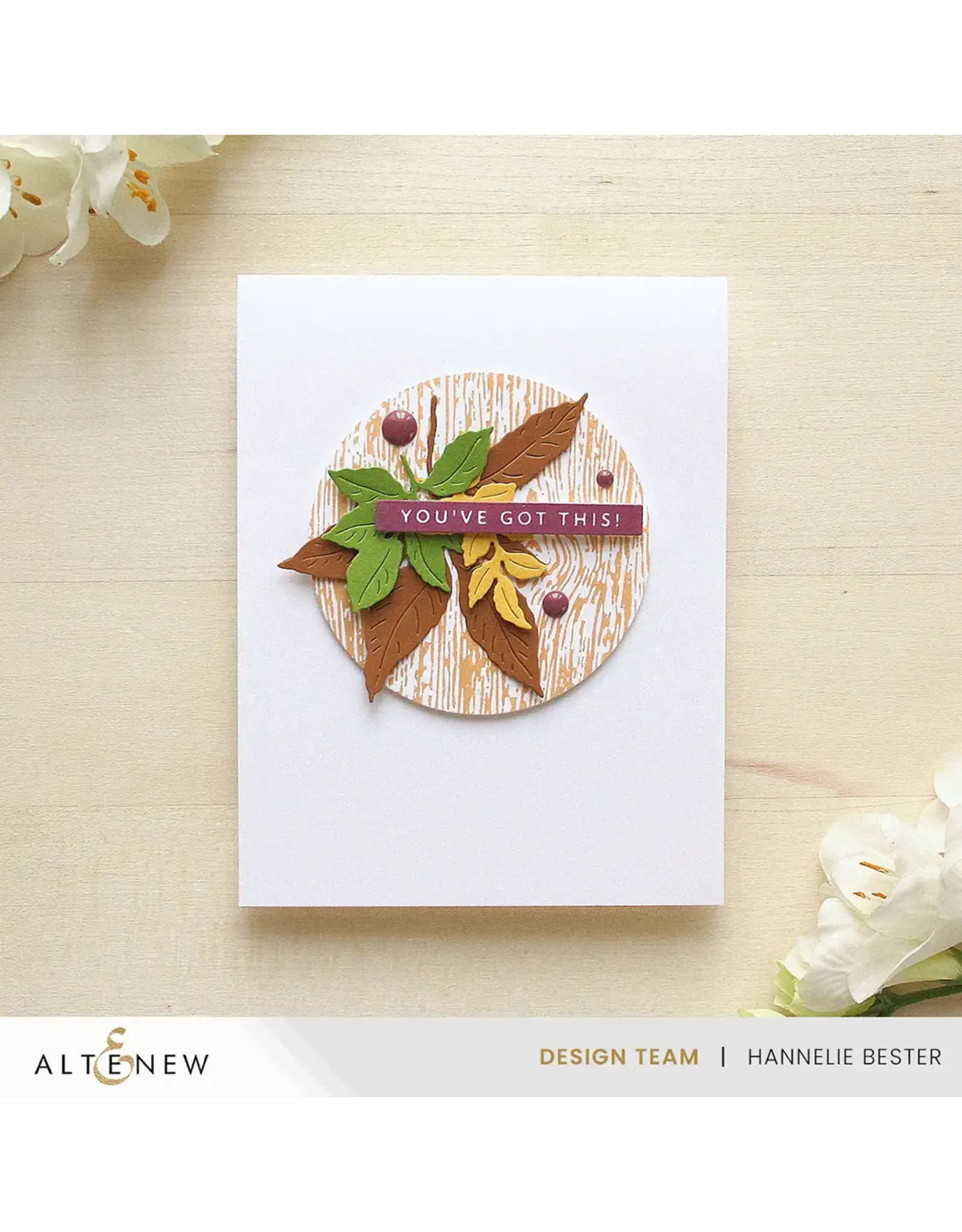 ALTENEW ALTENEW MINI DELIGHT: GARDEN FRIEND CLEAR STAMP & DIE SET