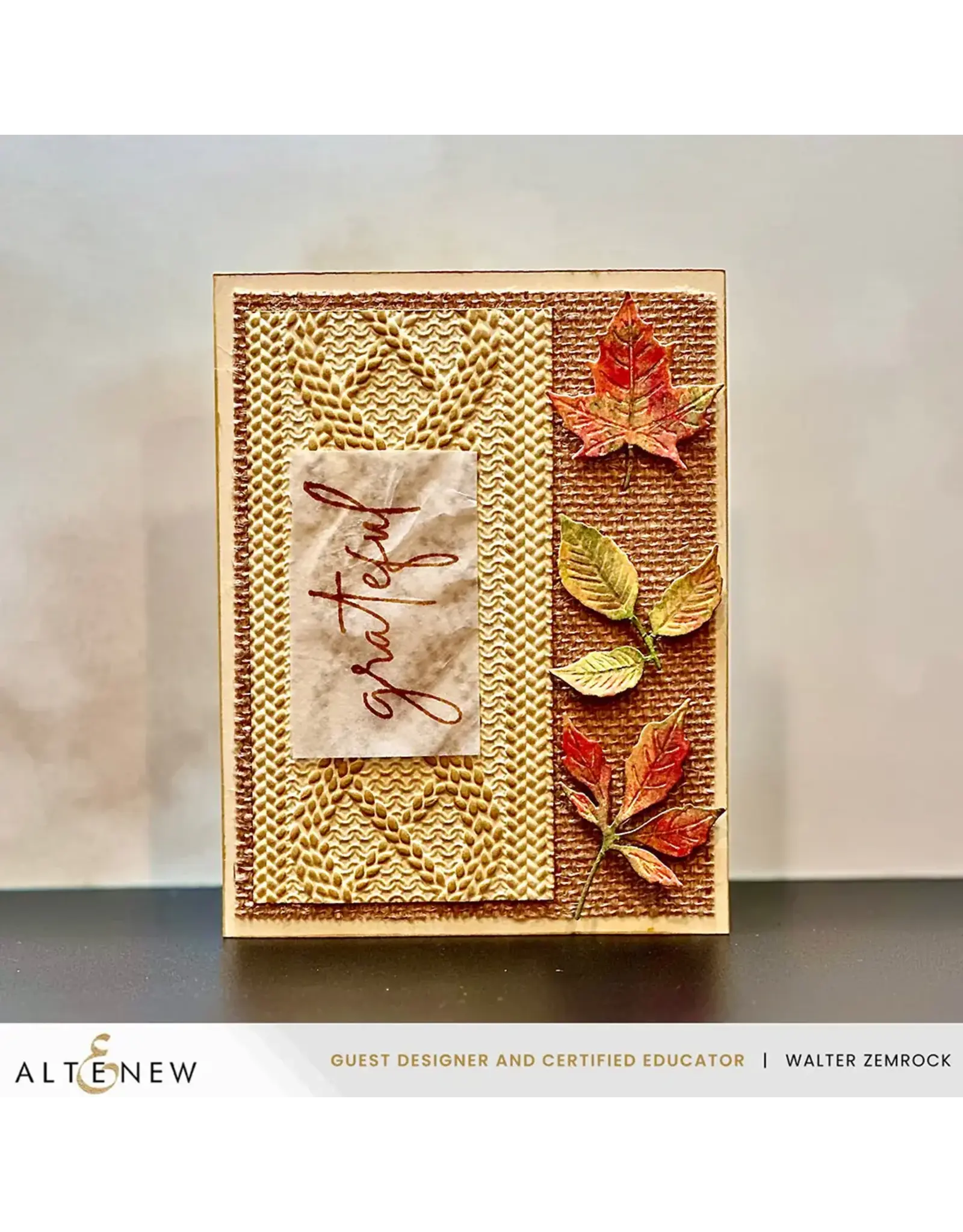 ALTENEW ALTENEW COZY SWEATER 3D EMBOSSING FOLDER