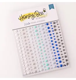 HONEY BEE HONEY BEE STAMPS WINTER PEARL STICKERS