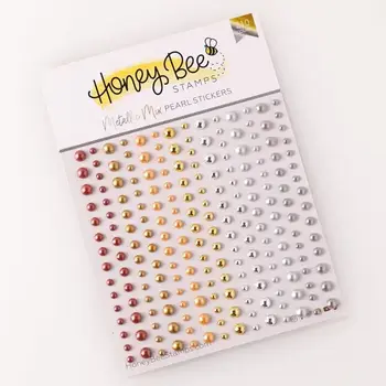 HONEY BEE STAMPS HONEY BEE STAMPS METALLIC MIX PEARL STICKERS