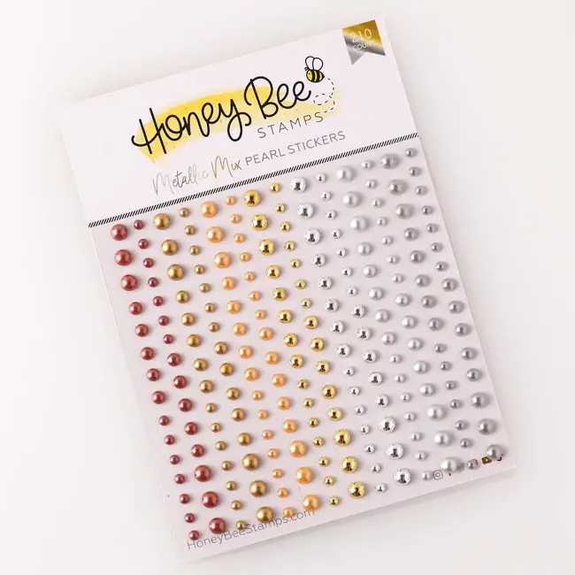 HONEY BEE STAMPS HONEY BEE STAMPS METALLIC MIX PEARL STICKERS
