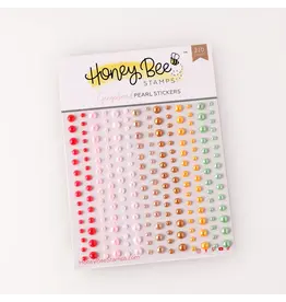 HONEY BEE HONEY BEE STAMPS GINGERBREAD PEARL STICKERS