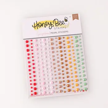 HONEY BEE STAMPS HONEY BEE STAMPS GINGERBREAD PEARL STICKERS