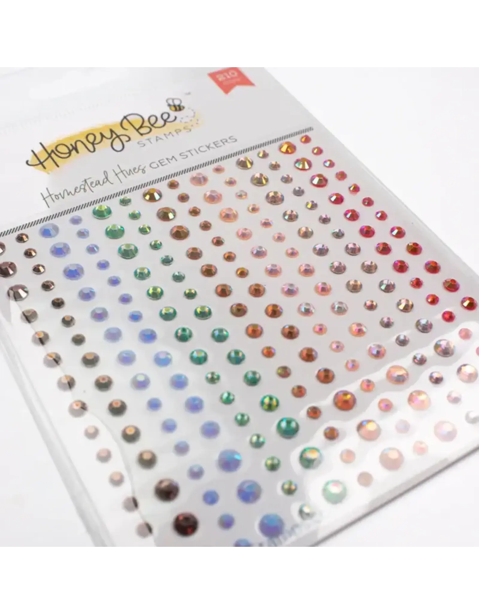 HONEY BEE HONEY BEE STAMPS HOMESTEAD HUES GEM STICKERS