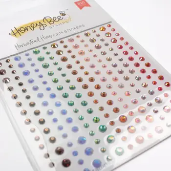 HONEY BEE STAMPS HONEY BEE STAMPS HOMESTEAD HUES GEM STICKERS
