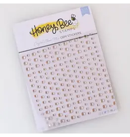 HONEY BEE HONEY BEE STAMPS CRYSTAL CLEAR GEM STICKERS