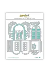 HONEY BEE HONEY BEE STAMPS LOVELY LAYERS: WINDOW DIE SET HONEY BEE HONEY BEE STAMPS LOVELY LAYERS: WINDOW DIE SET