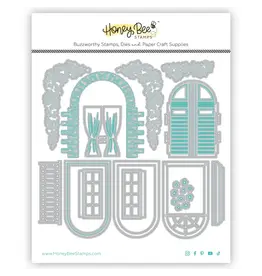 HONEY BEE HONEY BEE STAMPS LOVELY LAYERS: WINDOW DIE SET