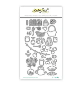 HONEY BEE HONEY BEE STAMPS LOVELY LAYERS: HOOSIER CABINET FALL ADD-ON DIE SET
