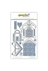 HONEY BEE HONEY BEE STAMPS LOVELY LAYERS: FRONT PORCH DIE SET