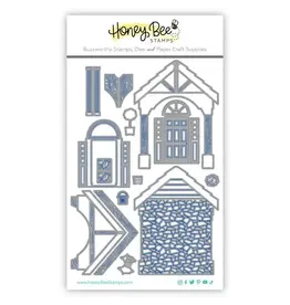 HONEY BEE HONEY BEE STAMPS LOVELY LAYERS: FRONT PORCH DIE SET