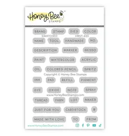 HONEY BEE HONEY BEE STAMPS SWATCHED CLEAR STAMP SET