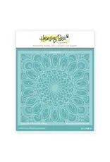 HONEY BEE HONEY BEE STAMPS LACE & LOOM 6x6 BACKGROUND STENCIL