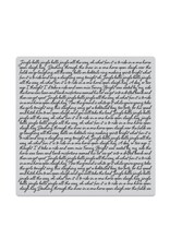 HERO ARTS HERO ARTS JINGLE BELLS SCRIPT BOLD PRINTS 6x6 CLING STAMP