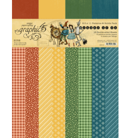 GRAPHIC 45 GRAPHIC 45 WONDER OF OZ PATTERNS & SOLIDS 8.5x11 COLLECTION PACK