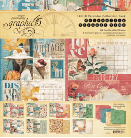 GRAPHIC 45 GRAPHIC 45 JOURNALING THROUGH TIME 12x12 COLLECTION PACK