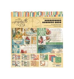 GRAPHIC 45 GRAPHIC 45 JOURNALING THROUGH TIME 8x8 COLLECTION PACK
