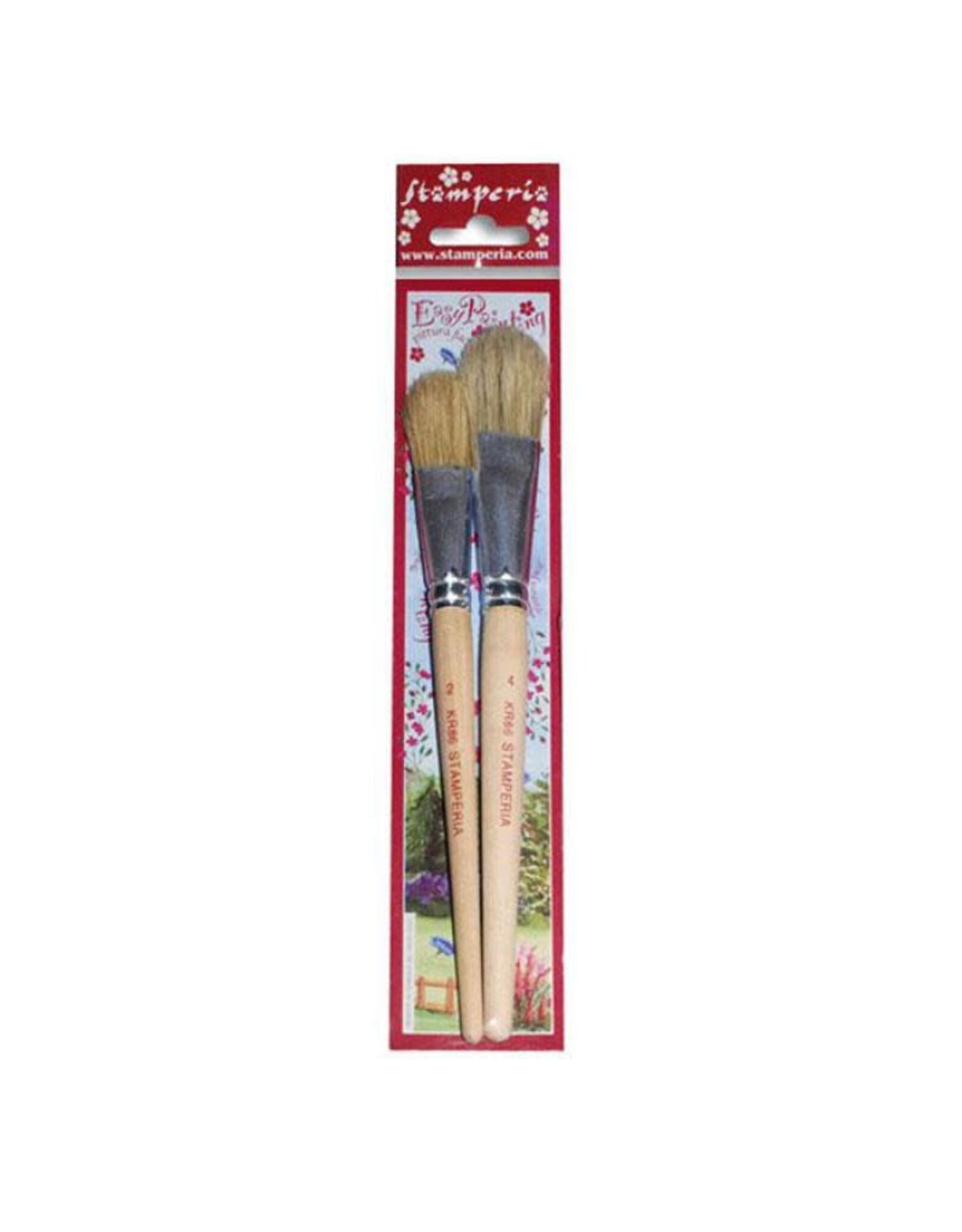 STAMPERIA STAMPERIA BRUSH SET 2/PK