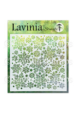 LAVINIA STAMPS LAVINIA SNOWFLAKES 8x8 STENCIL