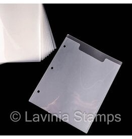 LAVINIA STAMPS LAVINIA STORAGE BINDER INSERTS 10/PK
