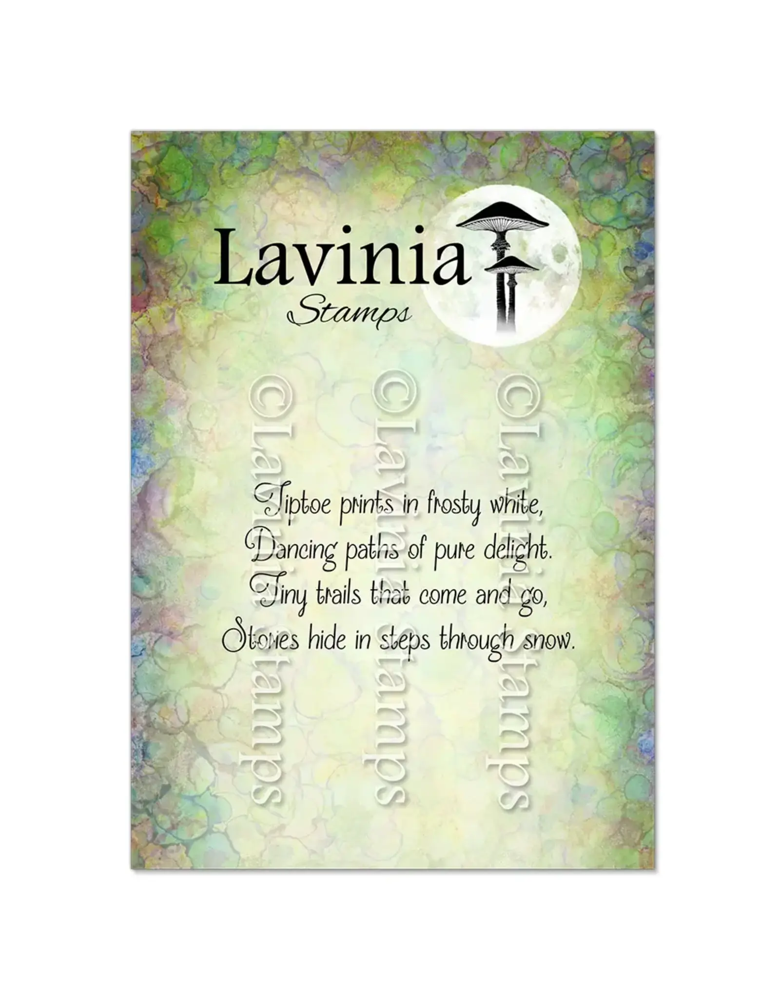 LAVINIA STAMPS LAVINIA STAMPS TIPTOE PRINTS CLEAR STAMP