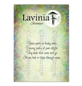 LAVINIA STAMPS LAVINIA STAMPS TIPTOE PRINTS CLEAR STAMP