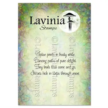 LAVINIA STAMPS LAVINIA STAMPS TIPTOE PRINTS CLEAR STAMP