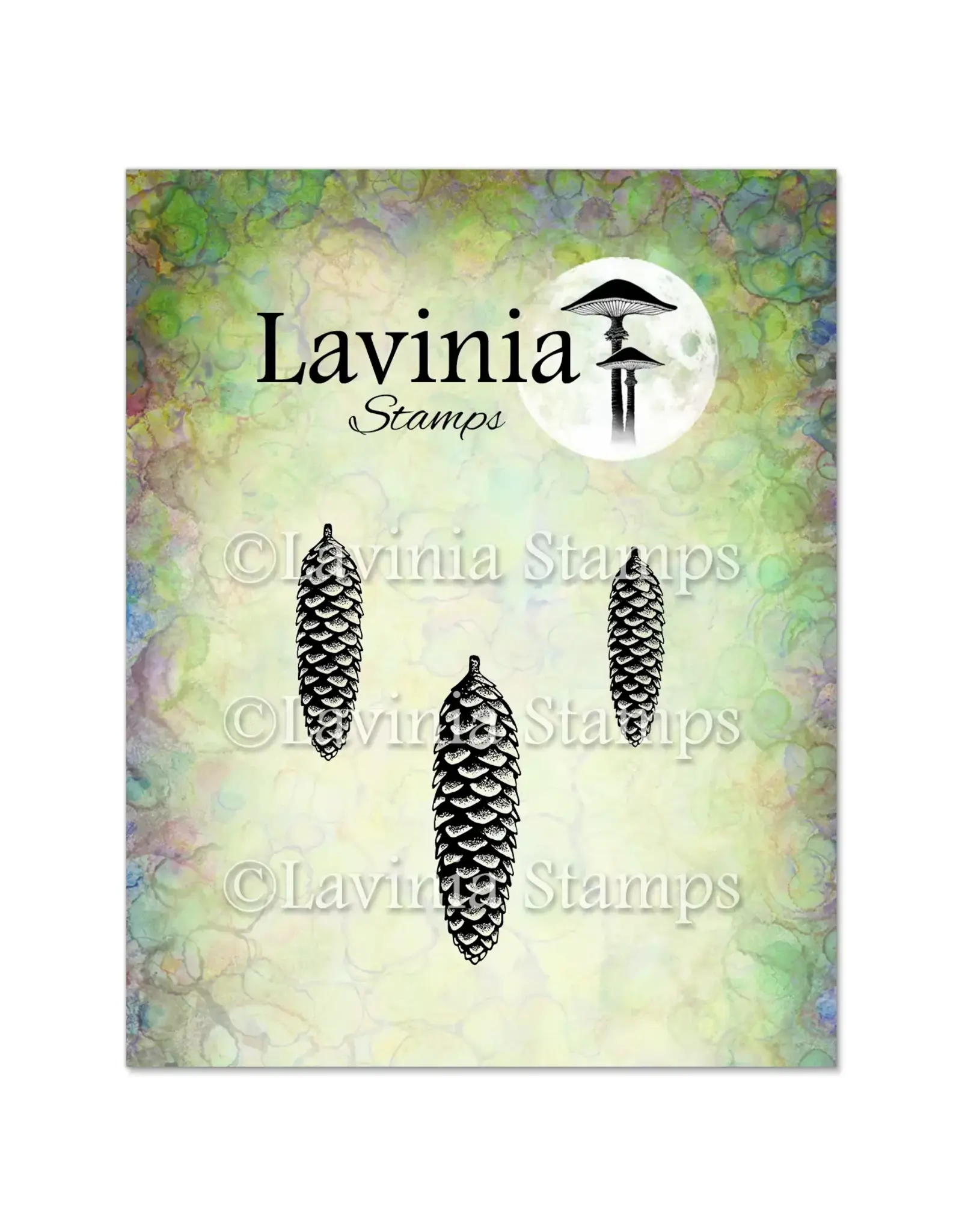 LAVINIA STAMPS LAVINIA STAMPS SUGAR PINE CONE CLEAR STAMP SET