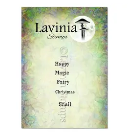 LAVINIA STAMPS LAVINIA STAMPS MAILBOX NAMES CLEAR STAMP SET