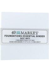 49 AND MARKET 49 AND MARKET WHITE FOUNDATIONS BINDER