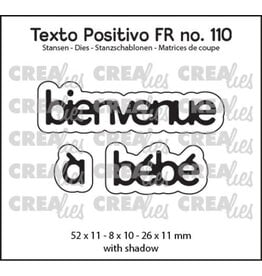 CREALIES CRAFTLINES CREALIES BIENVENUE À BÉBÉ DIE