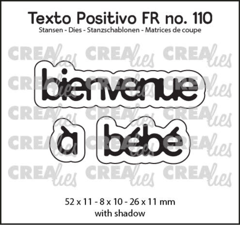 CREALIES CRAFTLINES CREALIES BIENVENUE À BÉBÉ DIE