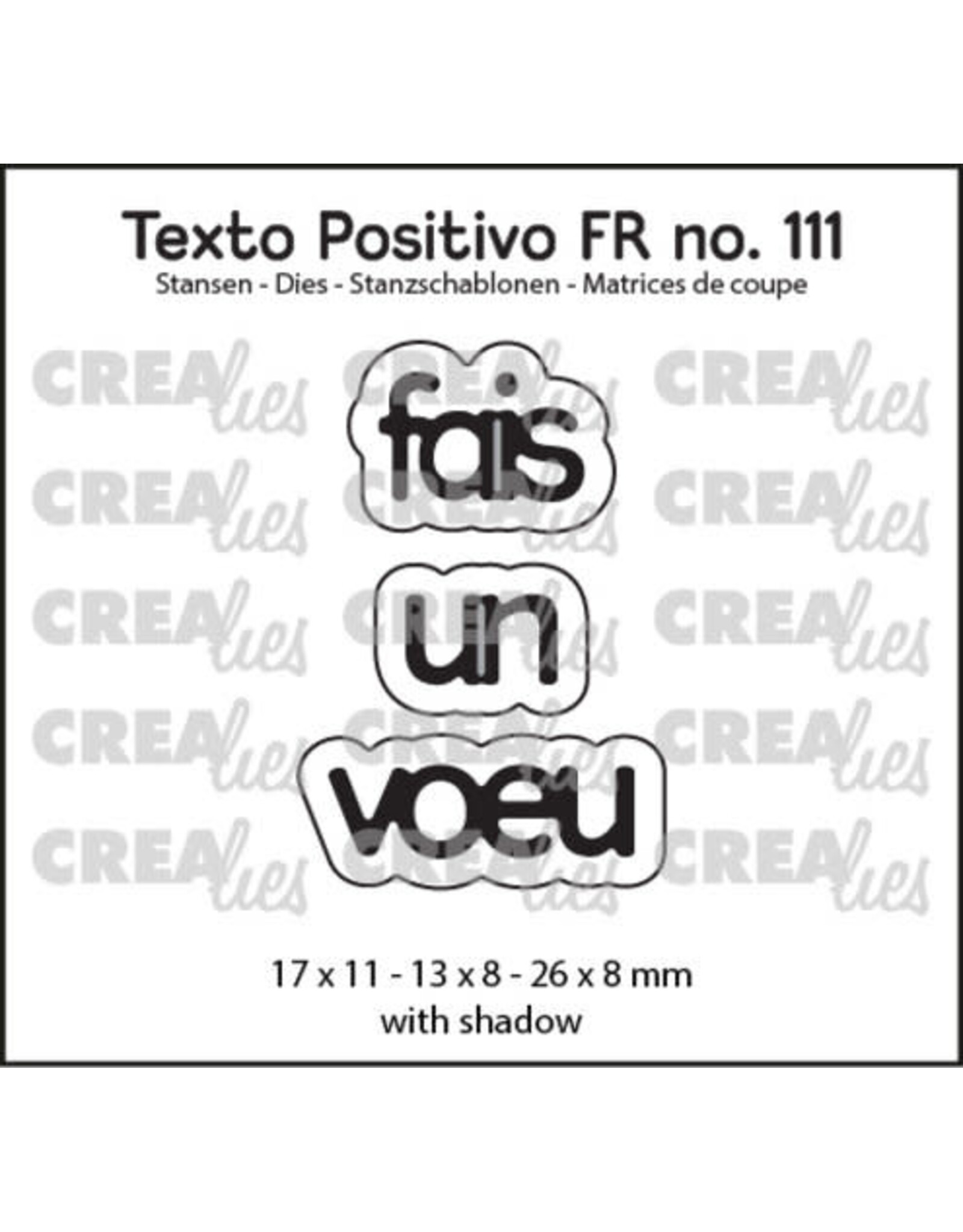 CRAFTLINES CRAFTLINES CREALIES FAIS UN VOEU DIE