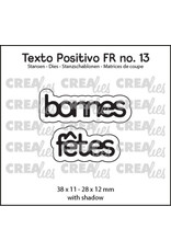 CREALIES CRAFTLINES CREALIES BONNES FÊTES DIE