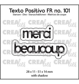CREALIES CRAFTLINES CREALIES MERCI BEAUCOUP 2 DIE