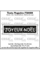 CRAFTLINES CRAFTLINES CREALIES NEGATIVE TEXT JOYEUX NOÊL 2 DIE