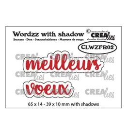 CRAFTLINES CRAFTLINES CREALIES WORDZZ MEILLEURS VOEUX SHADOW DIE