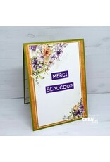 CRAFTLINES CRAFTLINES CREALIES NEGATIVE TEXT MERCI BEAUCOUP DIE SET