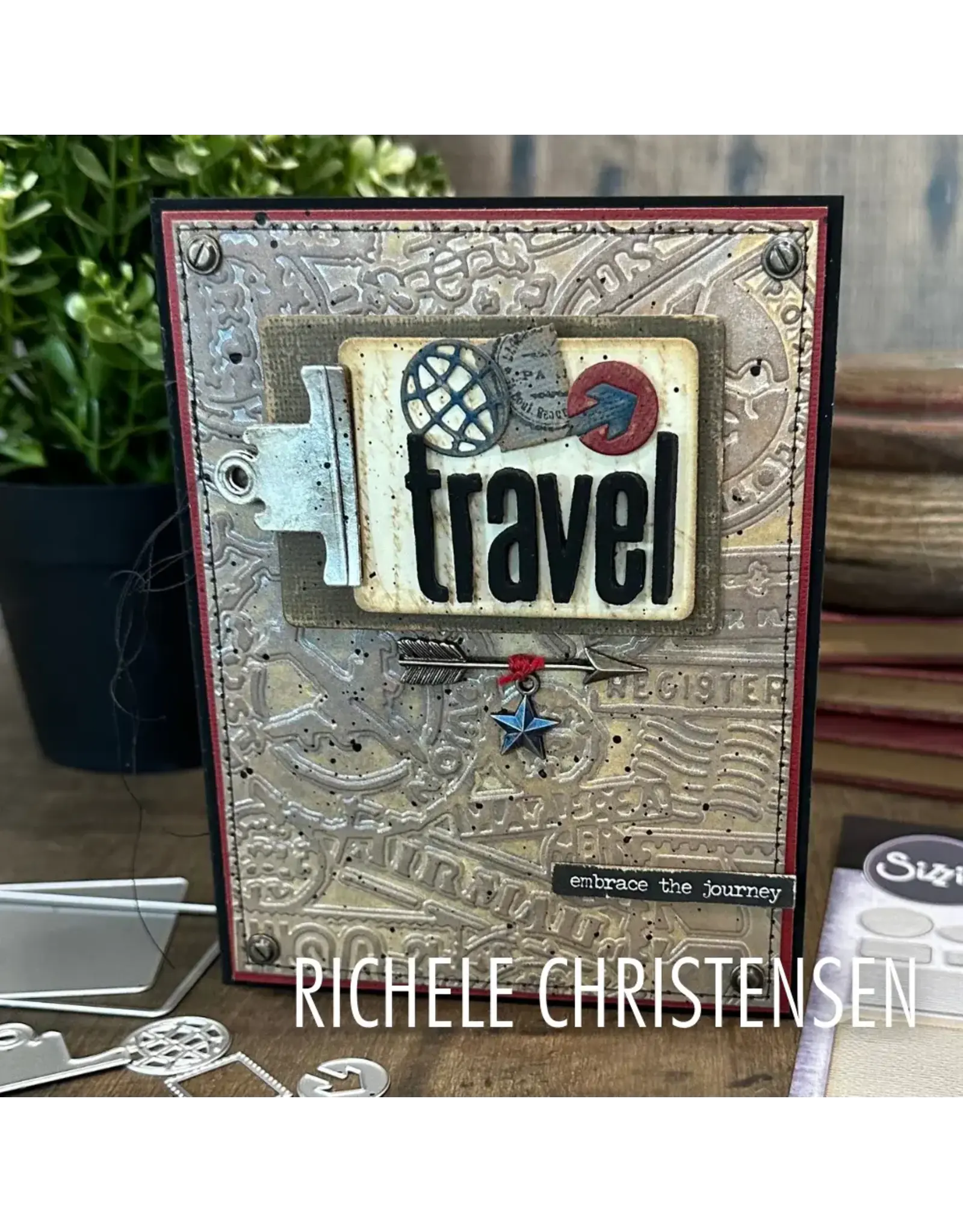 SIZZIX SIZZIX TIM HOLTZ THINLITS VAULT NOTEWORTHY DIE SET