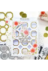 PINKFRESH PINKFRESH STUDIO OCTAGON GRID COVERPLATE DIE