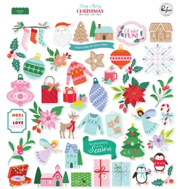 PINKFRESH PINKFRESH STUDIO VERY MERRY CHRISTMAS EPHEMERA