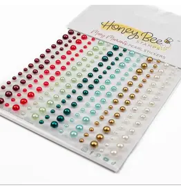 HONEY BEE HONEY BEE STAMPS MERRY MOMENTS PEARL STICKERS