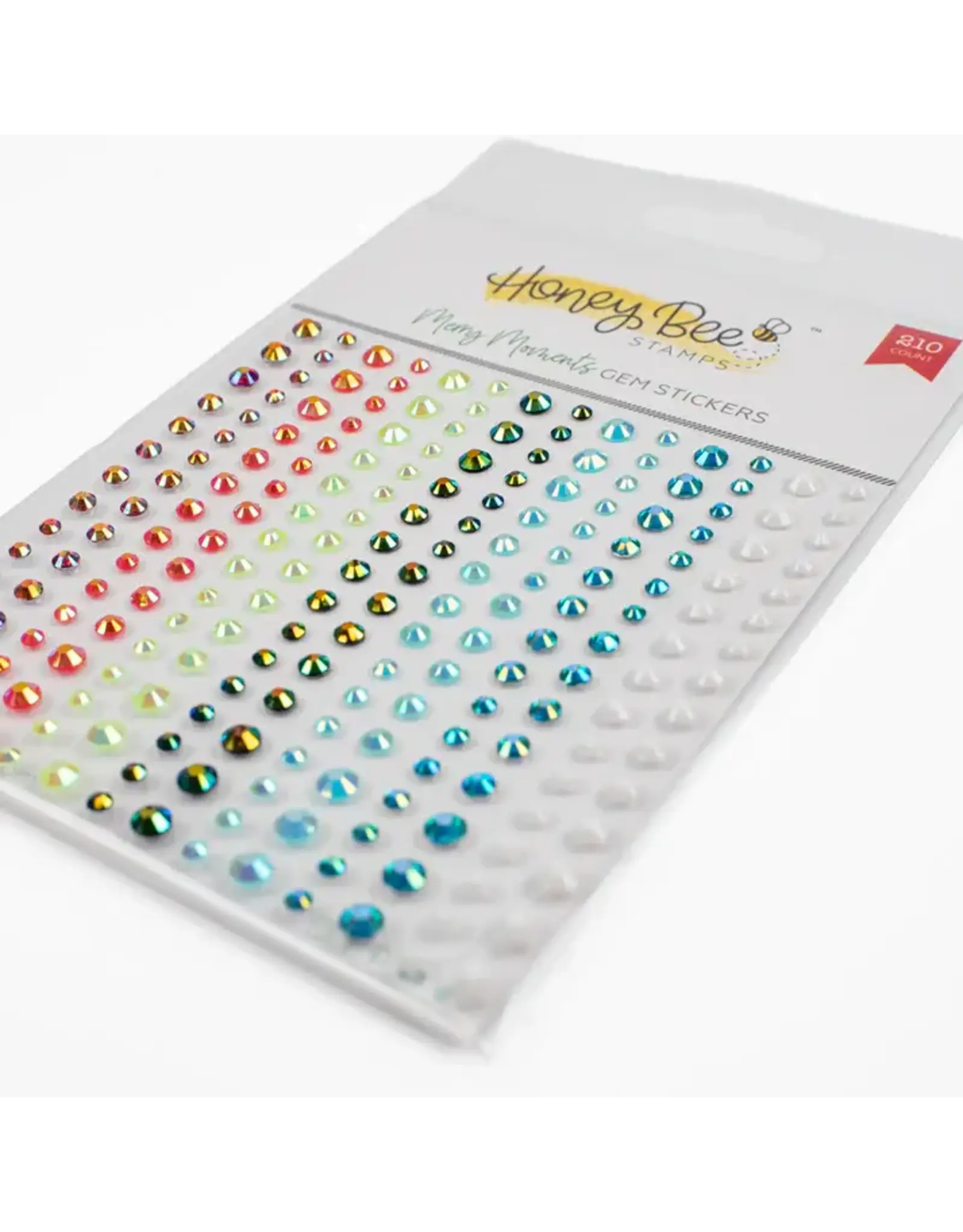 HONEY BEE HONEY BEE STAMPS MERRY MOMENTS GEM STICKERS