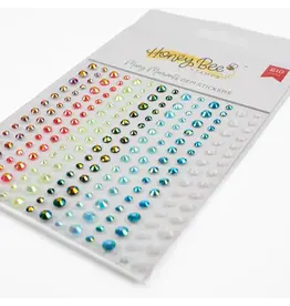 HONEY BEE HONEY BEE STAMPS MERRY MOMENTS GEM STICKERS