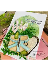 HONEY BEE HONEY BEE STAMPS INTO THE WOODS 3D EMBOSSING FOLDER